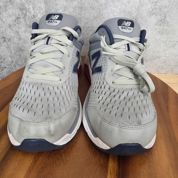 New‎ Balance 847v4 Shoes Mens 9.5 Wide Gray Blue Running Walking Sneakers main image 8